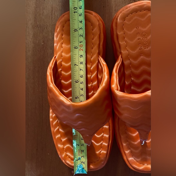 NWOB ASOS Design Francesca Flatform Sandal US7 - Picture 9 of 11